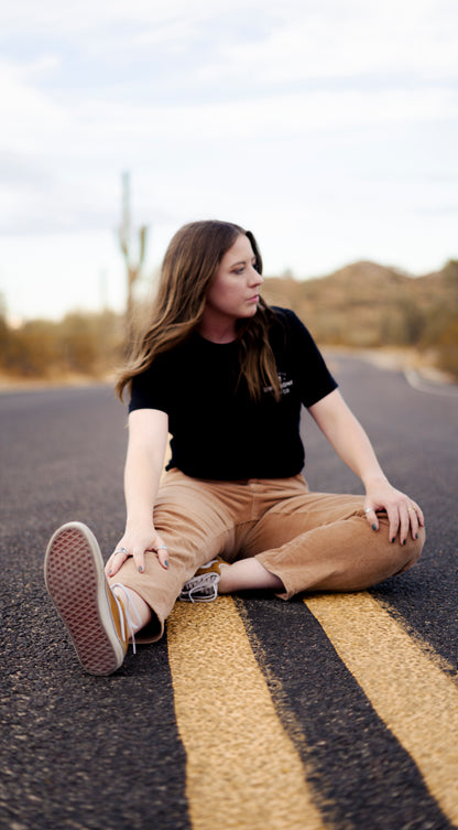 Dry Bones & Co. Badge Tee | Black