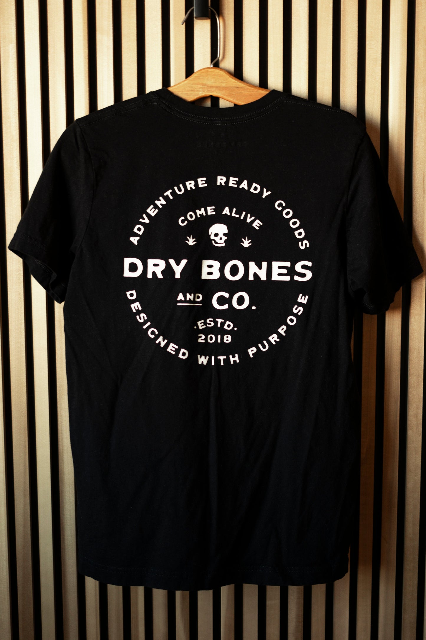 Dry Bones & Co. Badge Tee | Black